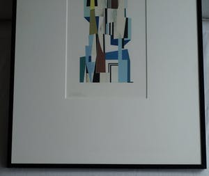 Nico van Stralen - Ingelijste zeefdruk , Magic Tower – nr. 13 van 65 kopen? Bied vanaf 1!