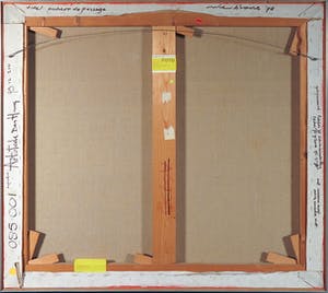 Nic Blans (sr.) - Acryl op doek, Poisson de passage - Ingelijst kopen? Bied vanaf 1!