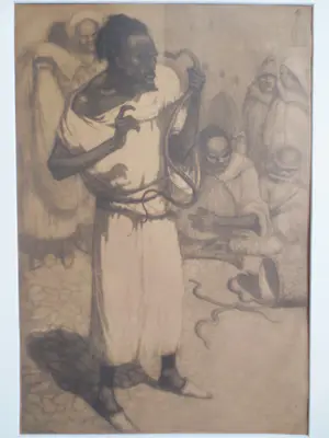 Frans Hogerwaard - Slangenbezweerder Tanger (MA) 1920 kopen? Bied vanaf 1!