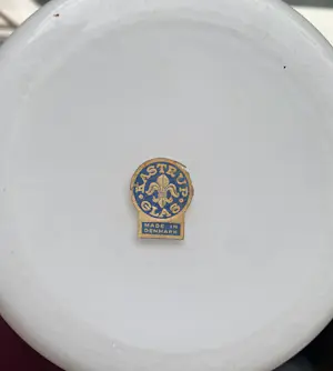 Jacob Eiler Bang - Opaline Fles met teak dop - voor Kastrup kopen? Bied vanaf 85!