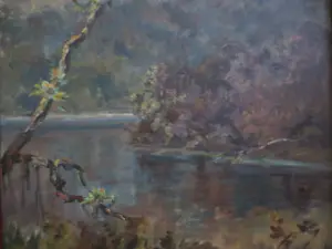 Ernest Dezentje - (1885-1972) BOS PALEMBANG (SUMATRA) kopen? Bied vanaf 300!