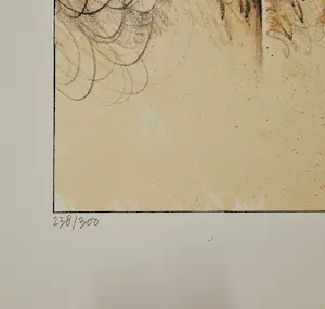 Jurjen Ravenhorst - In zeer goede staat verkerende zeefdruk "nachtgebouw" - gelimt oplage (300) kopen? Bied vanaf 35!