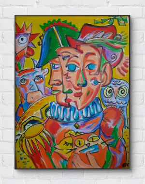 Elva Polyakova - Aardig portret kopen? Bied vanaf 250!