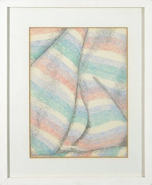 Marja Schutte - Potloodtekening, Zonder titel - Ingelijst kopen? Bied vanaf 1!