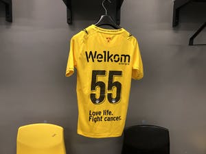 Curiosa - Swim to Fight Cancer wedstrijdshirt - DJ Buffonge kopen? Bied vanaf 50!