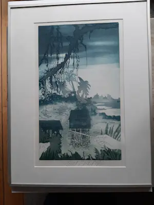 Sjoerd Bakker - Ets, Het dagelijks leven kopen? Bied vanaf 40!