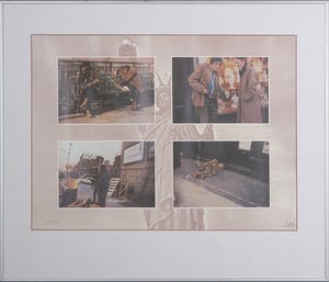 Sigmar Polke - New York City Bettler - Ingelijst kopen? Bied vanaf 250!