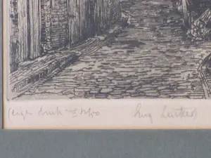 Eugene Lucker - Proosthof / Commanderie Nijmegen - Ets kopen? Bied vanaf 100!