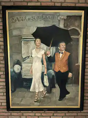 Frans de Kok - De Butler - Bank of Scotland verkauft für € 1900!