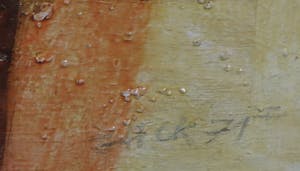 Jack Harden - Gemengde techniek op board, Landschap voor Sharon Tate - Ingelijst kopen? Bied vanaf 1!