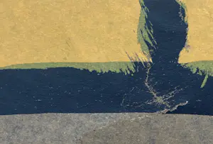 Bart Drost - Zeefdruk op bitumenpapier, Zonder titel kopen? Bied vanaf 1!