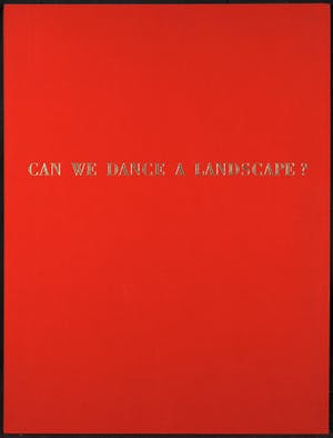 Karel Appel - Litho uit het portfolio Can we dance a landscape? - Ingelijst + originele map kopen? Bied vanaf 1!