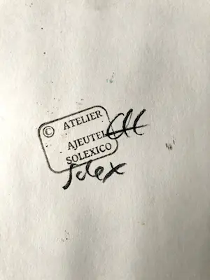 Solex - Abstracticob - Handgesigneerd kopen? Bied vanaf 70!