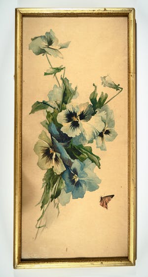 Niet of onleesbaar gesigneerd - 3 aquarellen in jugendstil kopen? Bied vanaf 1!