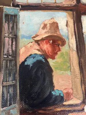 Arend Hijner - Praatje door het raam kopen? Bied vanaf 499!