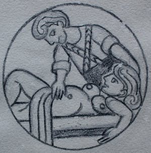 Henry Heerup - Tekening - 1981 kopen? Bied vanaf 100!