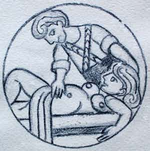 Henry Heerup - Tekening - 1981 verkocht voor € 100!