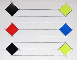 Wim Smits - Acryl op papier, Analytical Systems Variations Series (Groot) kopen? Bied vanaf 50!