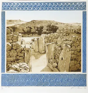 John E. Palmer - Ets, Gantija Megaglitric Temples on the island of Gozo kopen? Bied vanaf 1!