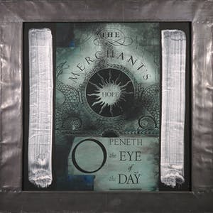 Jan Bollaert - Gemengde techniek op hardboard, The merchant - Ingelijst kopen? Bied vanaf 1!