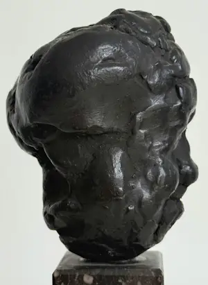Pieter d' Hont - Bronzen sculptuur | 'Michel Simon' | 1967 kopen? Bied vanaf 750!