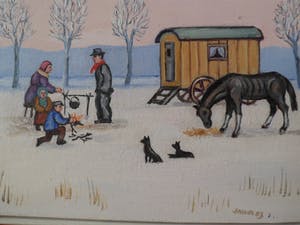 Denny Jacobs - eten bij de woonwagen kopen? Bied vanaf 75!