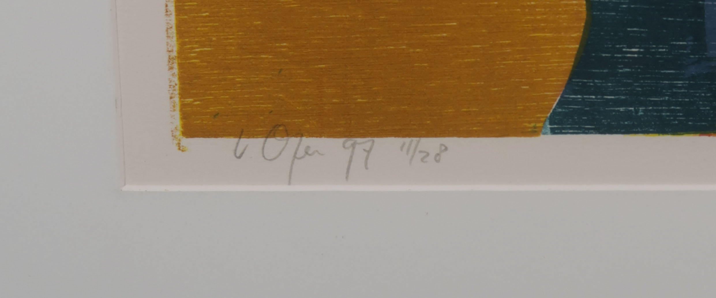 Vincent van Ojen - Linosnede, Groot boeket - Ingelijst kopen? Bied vanaf 80!