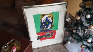 Karel Appel - litho 104/200, sans titre - gesigneerd en 1966 kopen? Bied vanaf 695!