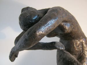 Brons (Onbekend) - Zeer zwaar brons sculptuur van een naakte ballerina kopen? Bied vanaf 300!