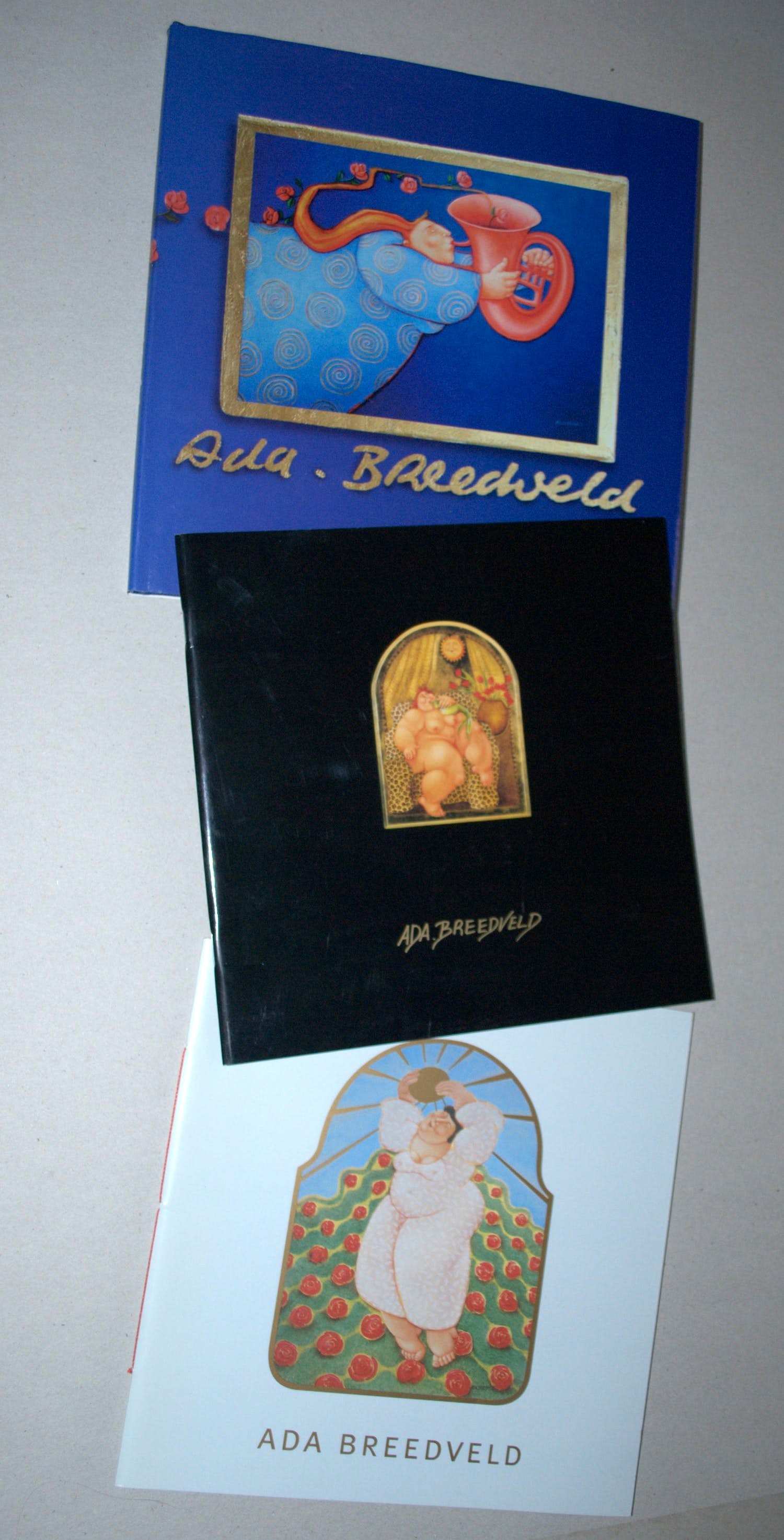 Ada Breedveld - 3 boekwerken waarvan 1 gesigneerd (hardcover) verkocht voor € 30!