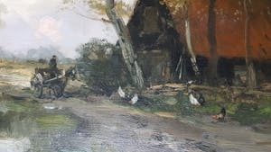 Willem G.F. Jansen - olie op doek, handgesigneerd rechtsonder kopen? Bied vanaf 575!