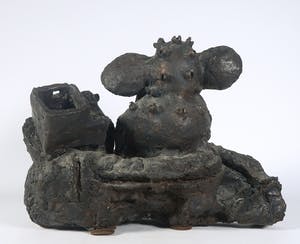 Chris Baaten - Bronzen beeld, Liefdespaar met uitzicht kopen? Bied vanaf 450!