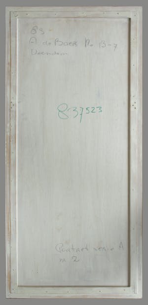 Anne de Boer - ‘Portret serie A nr. 2’ - 1983 - gemengde techniek kopen? Bied vanaf 120!