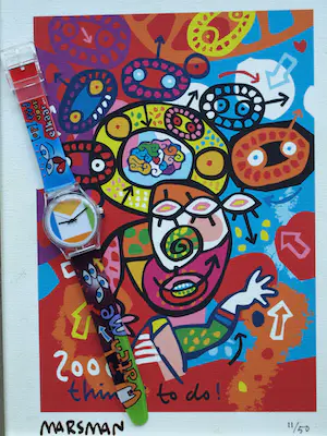 Jean Paul Marsman - Zeefdruk & Horloge , Things to do & Watch me! – 2007 kopen? Bied vanaf 1!