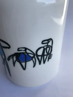 Royal Goedewaagen - jaren '60 apothekerspot met de afbeelding van koeien - decor 6/1 kopen? Bied vanaf 1!