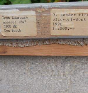 Toon Laurense - Olieverf op doek, zonder titel kopen? Bied vanaf 225!