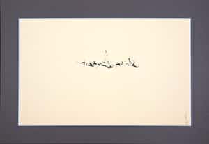 Melle Oldeboerrigter - Inkttekening op papier, Zonder titel verkocht voor € 80!