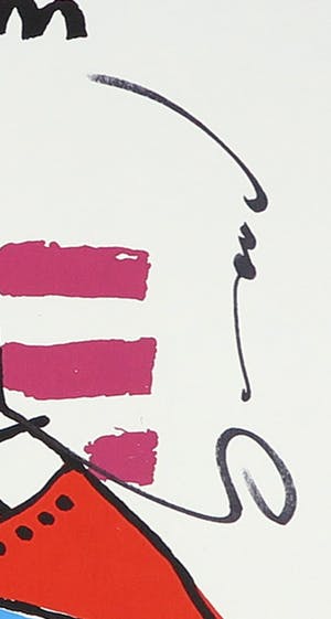 Herman Brood - Zeefdruk, We're a team kopen? Bied vanaf 120!