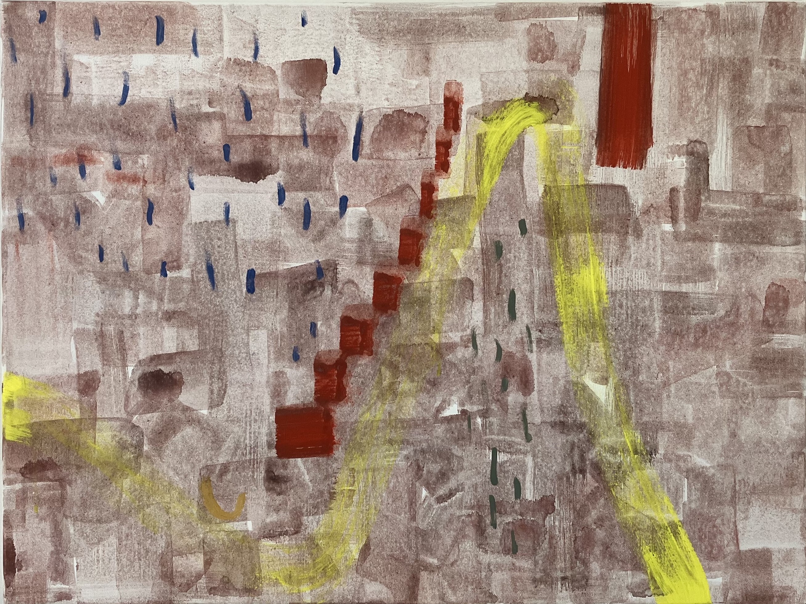 Paul Louis van den Bergh - "Woeg" - Acryl op canvas - Gesigneerd kopen? Bied vanaf 400!