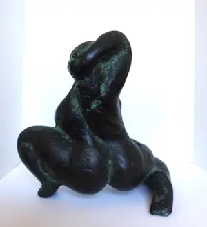 Anja Vosdingh Bessem - "Overspiegeling" in brons. kopen? Bied vanaf 400!