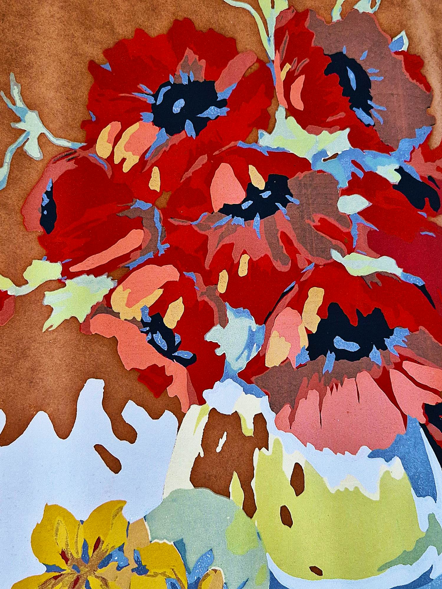 Jan Staats Kiewiet - (Jeska) expressionist. in 1934 gemaakte gouache "stilleven magnolia" kopen? Bied vanaf 34!