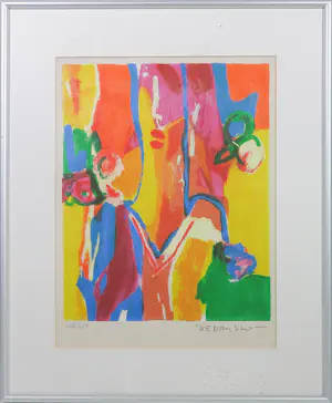 Jan Sierhuis - Arthur Spronken, Kees Salentijn, Mara Jedrysko, e.a. SET van 8 ingelijste werken kopen? Bied vanaf 100!