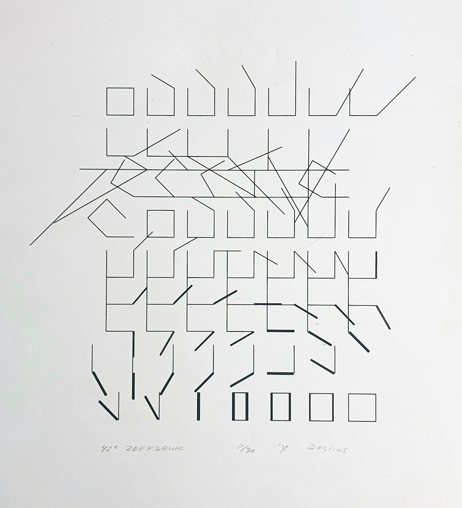 Henk Deijlius - 42ste zeefdruk kopen? Bied vanaf 50!