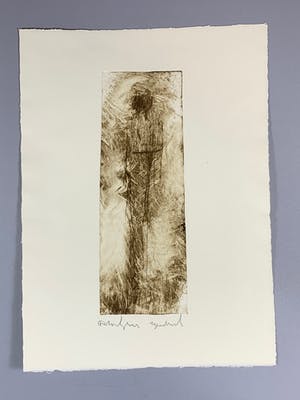 Anton Heyboer - Ets "vrouw" uit 1978 op Hahnemuhle papier kopen? Bied vanaf 125!