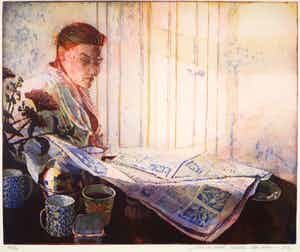 Marcel Schellekens - Kleurenets, Ilse verkocht voor € 150!