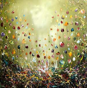 Gena - Flowers Green verkocht voor € 250!