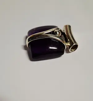 Zilveren design Hanger met Amethist kopen? Bied vanaf 50!