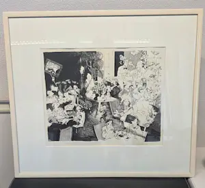 Jim van der Woude - Grafische intepretatie van de strip "Kuifje in Tibet" kopen? Bied vanaf 100!