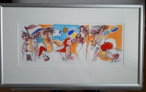 Jan Peter van Opheusden - Heksen Sabbat - Erotisch drieluik kopen? Bied vanaf 10!