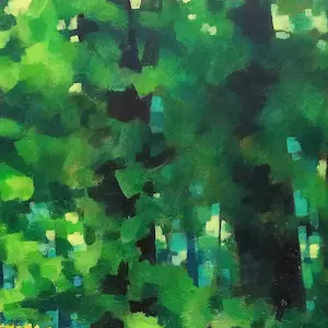 Willem Visser - Bosgezicht (voorjaar) kopen? Bied vanaf 185!